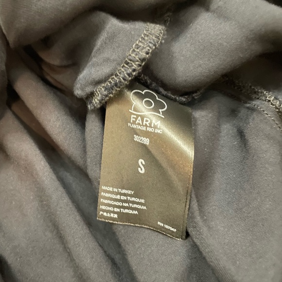 Farm Rio Black One Shoulder Cutout Maxi Dress NWOT Elegant Event Wedding  Small - Picture 12 of 12